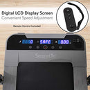 SERENELIFE FOLDING DIGITAL DISPLAY ELECTRIC TREADMILL FITNESS CARDIO - BLACK - Like New