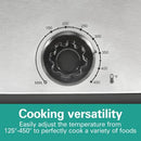 HAMILTON BEACH ROASTER OVEN 22QT SLOW COOKER & TURKEY ROASTER, 1450W, BLACK - Like New