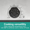 HAMILTON BEACH ROASTER OVEN 22QT SLOW COOKER & TURKEY ROASTER, 1450W, BLACK - Like New