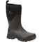 Muck Boots Arctic Outpost Mid-Height Rubber Winter Boots BLACK/GRAY Size 9 - Like New