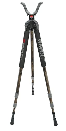 1100485 BOG HAVOC SHOOTING STICK TRIPOD CAMO - Brand New