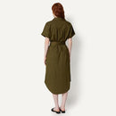 AMAZON ESSENTIALS WOMEN'S RELAXED-FIT DRESS BELT SIZE : XL DEEP BROWN - Brand New