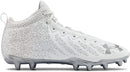 3022667 Under Armour Mens Spotlight Select Mid Mc Cleats White 100 Size 10.5 Like New