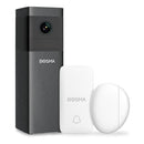 BOSMA X1 INDOOR HOME SECURITY CAMERA SYSTEM 1080P HDR - BLACK - Like New