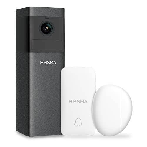 BOSMA X1 INDOOR HOME SECURITY CAMERA SYSTEM 1080P HDR - BLACK - Like New