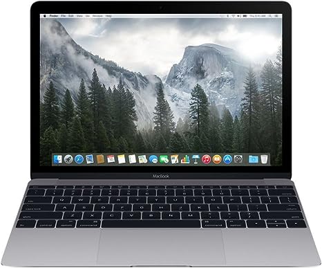 APPLE MACBOOK 12" 2304x1440 RETINA M3-6Y30 8GB 256GB SSD MLH72LL/A - SPACE GRAY Like New