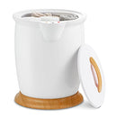 Tangkula Towel Warmer Bucket, 20L Luxury Towel Warmer with Fragrance Holder - Like New