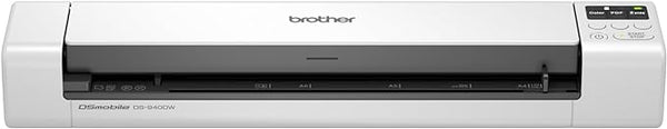 Brother DSmobile DS-940DW Duplex Wireless Portable Color Document Scanner White Like New