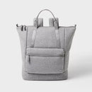 ALL IN MOTION FAUX NEOPRENE TOTE BACKPACK - HEATHERED GRAY - Like New