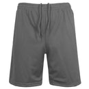 JUMP START MEN'S LIGHTWEIGHT BREATHABLE MOISTURE MESH SHORTS - M - CHARCOAL - Brand New
