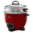 Oster 14 Cup Rice Cooker with Steam Tray CKSTRCMS14-R - Red - Brand New