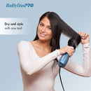 BABYLISSPRO NANO TITANIUM PROFESSIONAL 2.5" HOT AIR DRYER BRUSH BNTHB250 - BLUE - Like New