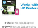 HP 62XL Tri-color High-yield Ink Works C2P07AN - Tri-Color - Like New