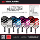 Selkirk Sport Amped Pickleball Paddle, Invikta Lightweight - Sapphire Blue - Brand New