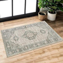 Lahome Oriental Washable Rugs 8x10 Eleanor - Grey/Brown - Brand New