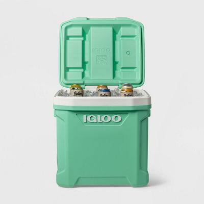 IGLOO LATITUDE 60QT ROLLING COOLER - MINT - Like New