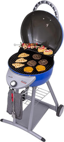 Char-Broil Patio Bistro 20602107-01 TRU-Infrared Electric Grill - Blue - Like New