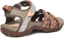 4266 Teva Women's Tirra Sandal Stacks Tan/Orange 9 Like New