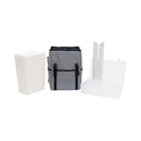 TRADEMARK INNOVATIONS LINECASTER 40L FISHING BACKPACK COOLER TACKLE, GRAY - Like New