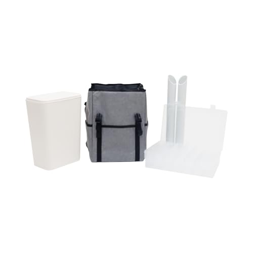 TRADEMARK INNOVATIONS LINECASTER 40L FISHING BACKPACK COOLER TACKLE, GRAY - Like New