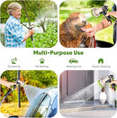 UNYWARSE GARDEN HOSE 50FT STAINLESS STEEL WATER HOSE NOZZLE FLEXIBLE - BUNDLE - Brand New