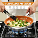 KOCH SYSTEME CS Stainless Steel Pan 12 Inch - STEEL COPPER - Like New