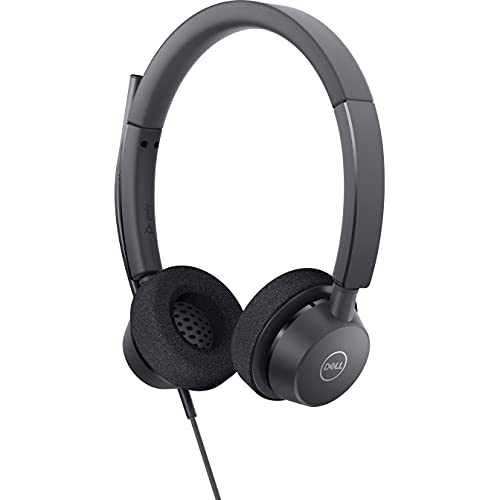 DELL PRO STEREO HEADSET WITH MICROPHONE - BLACK - Like New