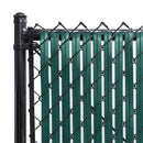 Fenpro Privacy Fence Slats, Chain-Link Bottom Lock 6ft x 10ft - Green - Brand New