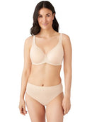 WACOAL WOMEN'S BASIC BEAUTY CONTOUR T-SHIRT BRA 40DD - SIZE: WOMEN 40DD - NUDE - Brand New