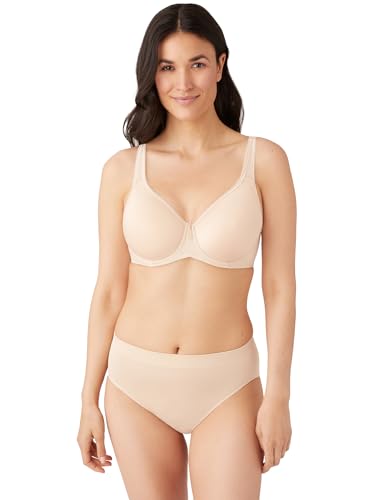 WACOAL WOMEN'S BASIC BEAUTY CONTOUR T-SHIRT BRA SIZE: WOMEN 38D - NATURAL NUDE - Brand New