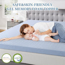 FP Flexpedic King Mattress Topper, 4" Cooling Mattress, Gel Infused, CertiPUR-US - Brand New