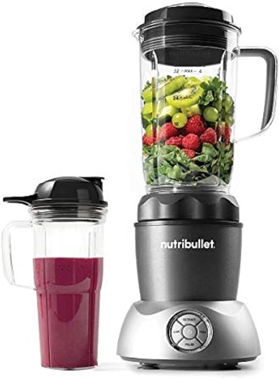 NUTRIBULLET SELECT 2.0 1000-WATT PERSONAL BLENDER ZNB30200Z - GRAY Like New