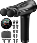 DARKIRON Double-Head Deep Tissue 4 Speeds Percussion Massage - Scratch & Dent