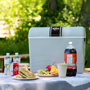 KOOLATRON 12V ICELESS COOLER & WARMER PORTABLE 45 QT ELECTRIC COOLER - STONE - Like New