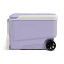 IGLOO WHEELIE 53 CANS/38QT ROLLING COOLER - LILAC BREEZE - Scratch & Dent