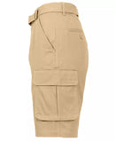 BLU ROCK MEN'S FLEX STRETCH CARGO SHORTS 30 - KHAKI - Brand New