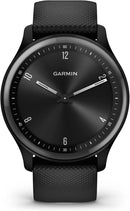 Garmin Vivomove Sport Hybrid Smartwatch Health Wellness Touchscreen - Black Like New