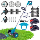 FNORANT WEED WACKER CORDLESS WEED EATERS 3 IN 1 ELECTRIC STRING BLUE - Like New