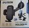 SUUSON. S10 PHONE HOLDER FOR CAR, 3 IN 1 CAR PHONE HOLDER. (10C) - BLACK - Like New
