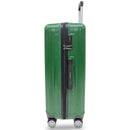 TUCCI ITALY BARATRO 3-PC EXPANDABLE HARDSIDE SPINNER SET 20/24/28 - ARMY GREEN - Like New