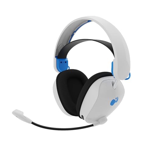 PDP PHANTOM AIR DUAL-MODE WIRELESS HEADSET PS5 PS4 PC BLUETOOTH 052-026X - WHITE - Like New