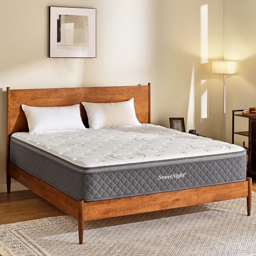 SWEETNIGHT KING MATTRESS 12 INCH KING SIZE HYBRID MATTRESS SN-M02509-12-K - Like New