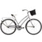 HUFFY WOMEN'S NASSAU CRUISER BIKE 26" PERFECT FIT STEEL FRAME COMFORT - SILVER - Like New