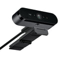 Logitech Brio 4K Webcam, Ultra 4K HD Video Calling, 960-001105 - Black - Like New