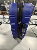 ROCKLAND MELBOURNE HARDSIDE EXPANDABLE SPINNER WHEEL LUGGAGE, 20 INCH - BLUE - Like New