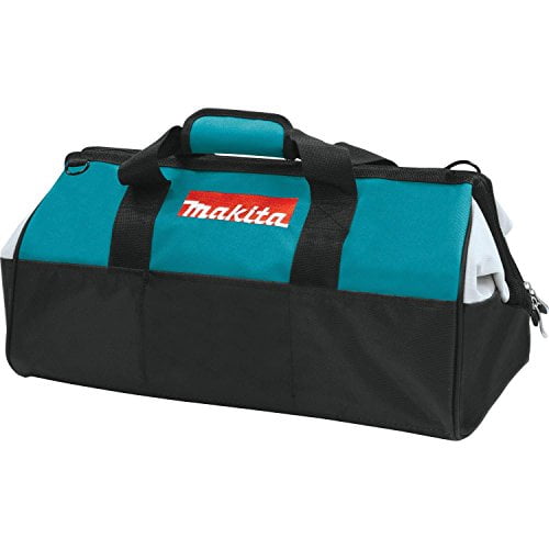 MAKITA 831271-6 21" X 12" CONTRACTOR TOOL BAG - BLUE/LIGHT GRAY/BLACK - Like New