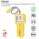 YEEZOU HANDHELD COMBUSTIBLE GAS DETECTOR - YELLOW - Like New