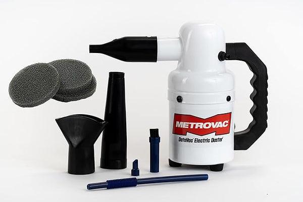 Metro DataVac Electric Duster 500 Watt Motor ED500P - White - Like New