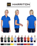 M353W Harriton Ladies' Double Mesh Polo New