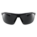 NIKE EV1128-001 TAILWIND 12 SUNGLASSES SHINY BLACK/WHITE FRAME COLOR, GREY LENS - Like New